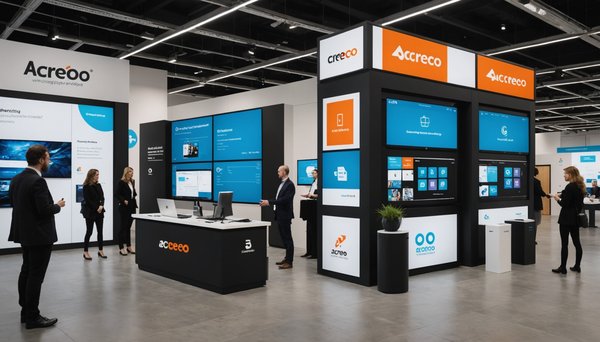 Acreoo : solutions d'affichage dynamique pour une communication efficace